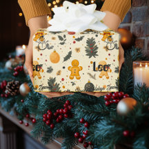 Pâte de Noël au pain d'épice et bonhomme de neige 