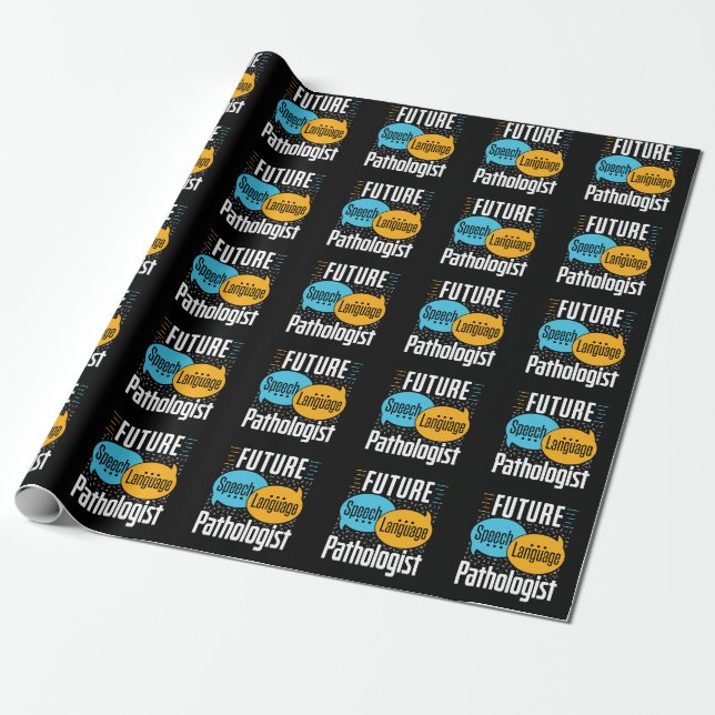 Papier Cadeau Pathologiste du futur langage SLP (Déroulé)