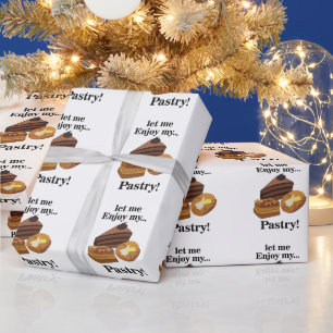 Papier Cadeau Pâtisserie Pâtisseries Dessert Boulanger