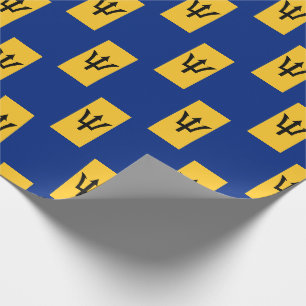 Papier Cadeau Patriotique BARBADOS