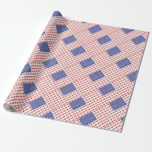Papier Cadeau Patriotique Dachshund