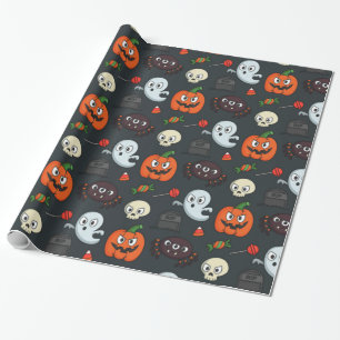 Papier Cadeau Patters de Spooky
