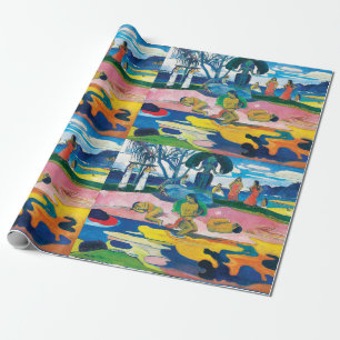 Papier Cadeau Paul Gauguin Jour de Dieu (Mahana no atua) Art