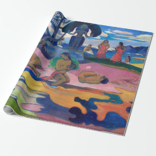 Papier Cadeau Paul Gauguin - Jour de la déesse / Mahana no atua