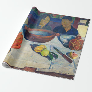 Papier Cadeau Paul Gauguin - Le Repas / Les Bananes