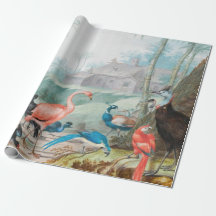 Paysage à l'oiseau royal