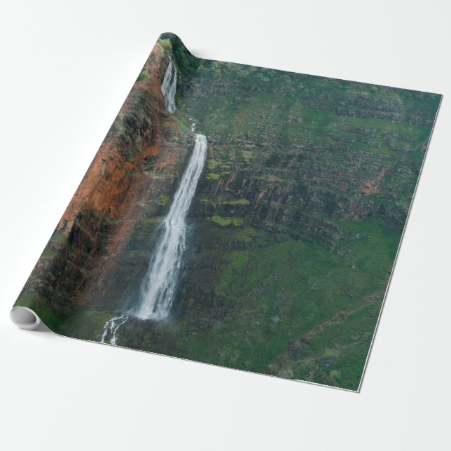 Papier Cadeau Paysage marin merveilleux (Déroulé)