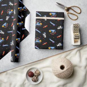 Papier Cadeau Peanuts Snoopy Votre Avenir est Lumineux Remise de