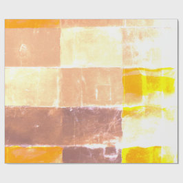 Papier Cadeau Pêche à plaid jaune