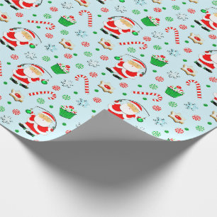 Papier Cadeau Pêche cadeau de Noël