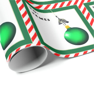 Papier Cadeau Pêche unique Noël pêcheur