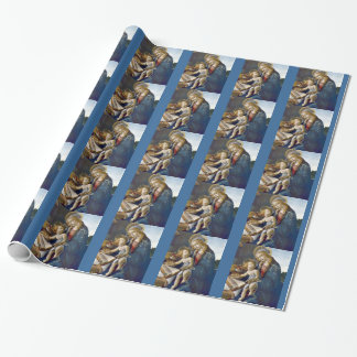Papier Cadeau Peinture de religion de livre pour enfant de