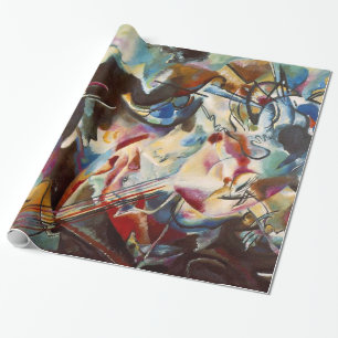 Papier Cadeau Peinture en toile d'art Abstrait Kandinsky