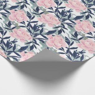 Papier Cadeau Peonies rose rose fleurs fleurs jardin fleurie bou