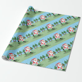 Papier Cadeau Père Noël