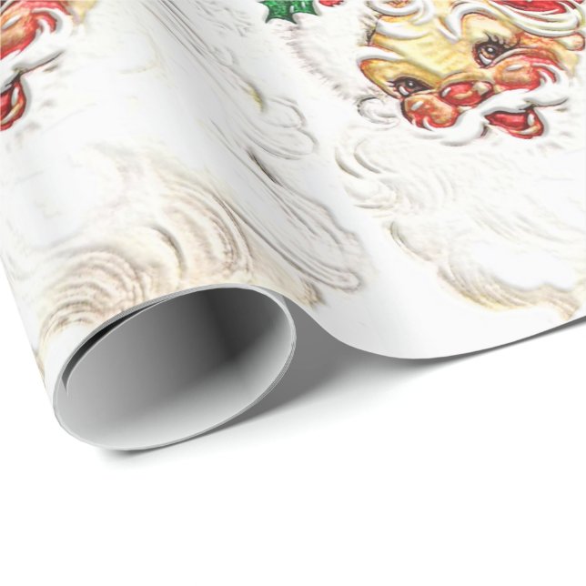 Papier Cadeau Père Noël (Coin rond)