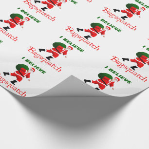 Papier Cadeau Père Noël - Bagsquatch