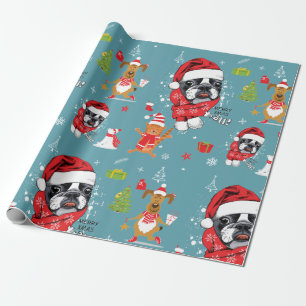 Papier Cadeau Père Noël de Noël de Bulgari