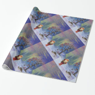 PAPIER CADEAU PÈRE NOËL DES GNOMS