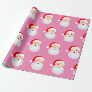 Papier Cadeau Père Noël drôle Joyeux Noël