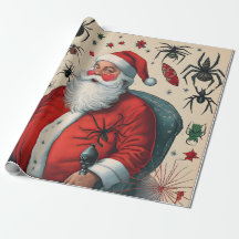 Père Noël et araignées