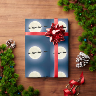 Papier Cadeau Père Noël et Super Hornets F/A-18 Jets Noël