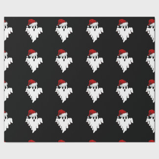 Papier Cadeau Père Noël Ghosts