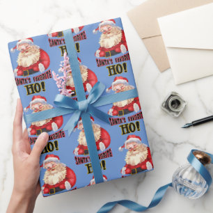 Papier Cadeau Père Noël - Ho favori