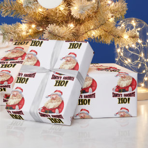 Papier Cadeau Père Noël - Ho favori