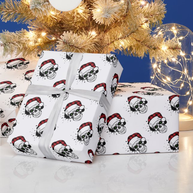 Papier Cadeau Père Noël Skuls (Vacances)