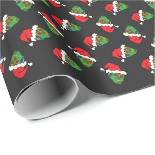Papier Cadeau Père Noël Sugar Skull