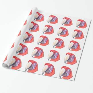 Papier Cadeau Perroquet d'ara de Greenwing