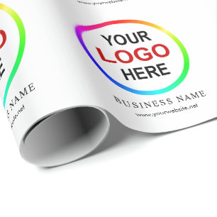 Papier Cadeau Personnalisable "votre logo ici "