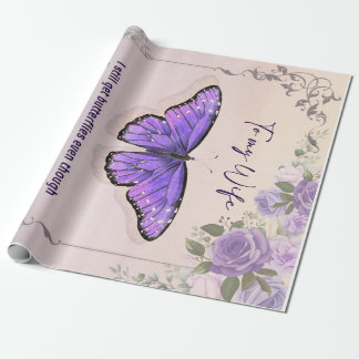 Papier Cadeau Personnalisé À Ma Femme | Lettre d'amour du mari
