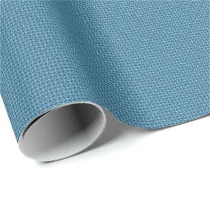 Papier Cadeau Personnalisé Moderne Élégant Modèle Bleu Meilleur 