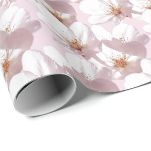 Papier cadeau personnalisé Papier-cadeau en fleurs