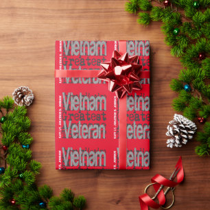 Papier Cadeau PERSONNALISÉ Vietnam Vétérinaire Extraordinaire