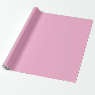 Papier Cadeau Personnalisé Votre Propre Élégant Moderne Rose