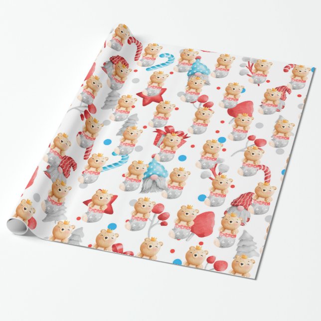 Papier Cadeau Personnaliser des jours fériés (Déroulé)