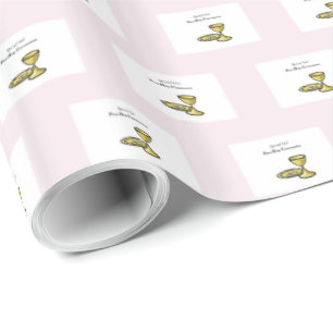 Papier Cadeau Personnaliser, Fille spéciale, Première communion