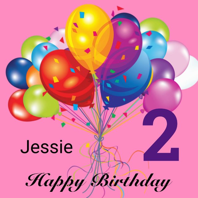 Papier Cadeau Personnalisez Joyeux Anniversaire Nom et âge de l' (Créateur téléchargé)