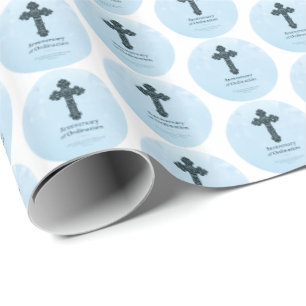 Papier Cadeau Personnalisez, prêtre d'anniversaire de