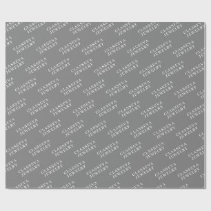 PAPIER CADEAU PERSONNALISEZ VOTRE LOGO ÉLÉGANT MODERNE STYLÉ CLA