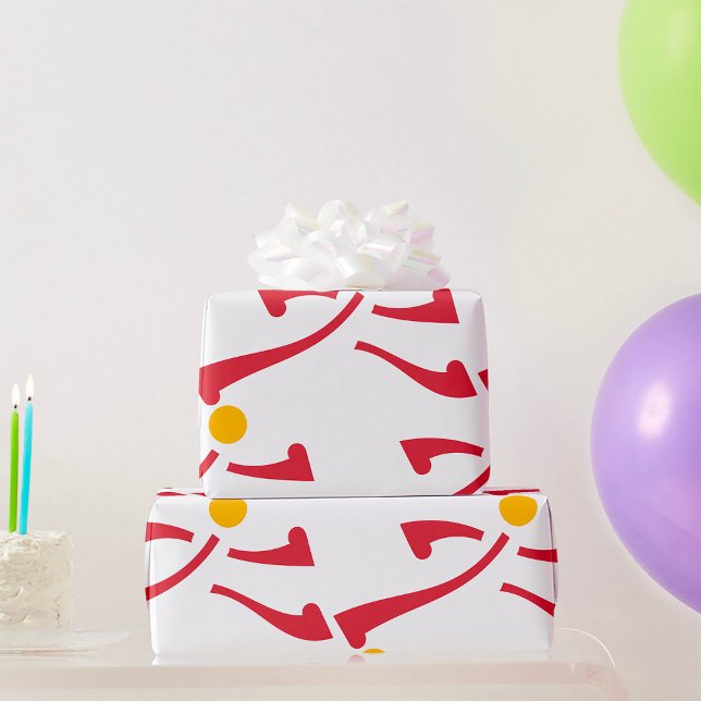 Papier Cadeau Personne exécutant l'icône (Créateur téléchargé)