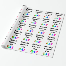 Papier Cadeau Personne ne connaît