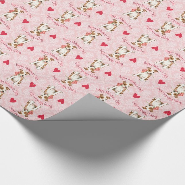 Papier Cadeau Personnel de Valentine Rose Am (Coin)