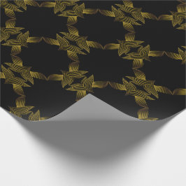 Papier Cadeau pétale de fleur d'or