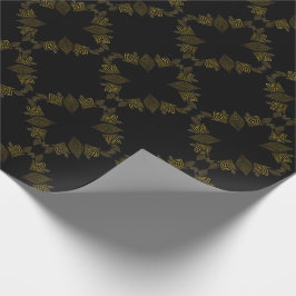 Papier Cadeau pétale de fleur d'or