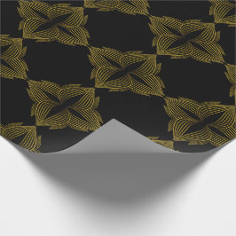 Papier Cadeau pétale de fleur d'or