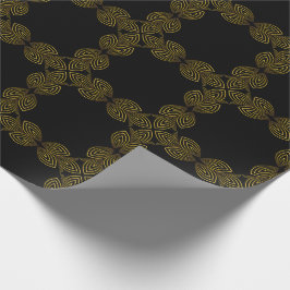 Papier Cadeau pétale de fleur d'or